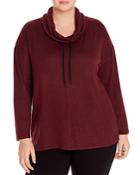 Marc New York Performance Plus Knit Funnel Neck Top