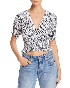 Faithfull The Brand First Light Floral Cropped Top