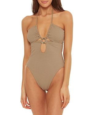 Isabella Rose Maza Cutout One Piece Swimsuit