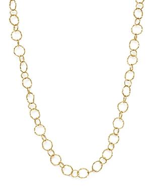Armenta 18k Yellow Gold Sueno Yellow Circle Link Necklace, 18