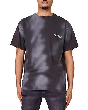Purple Brand Textured Jersey Diecut Short Sleeve Tee