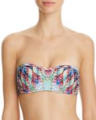 Pilyq Belize Embellished Bandeau Bikini Top
