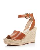 Kenneth Cole Women's Olivia Two-piece Espadrille Wedge Sandals