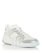 Giuseppe Zanotti Men's Talon Metallic Trim Low Top Sneakers