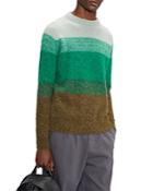 Ted Baker Rydal Ombre Stripe Relaxed Fit Crewneck Sweater