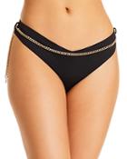 Weworewhat Delilah Chain Belt Bikini Bottoms