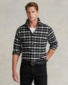 Polo Ralph Lauren Cotton Blend Twill Plaid Classic Fit Button Down Performance Shirt