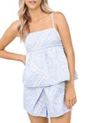 En Saison Quilted Bandana Print Camisole