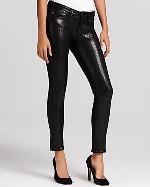 Ag Adriano Goldschmied Ankle Legging Sequin Pants