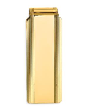 Bloomingdale's Men's Grooved Polsihed Money Clip In 14k Yellow Gold - 100% Exclusive