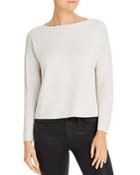 Eileen Fisher Cropped Waffle-knit Sweater