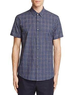 Theory Zack S Check Slim Fit Button-down Shirt