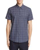 Theory Zack S Check Slim Fit Button-down Shirt