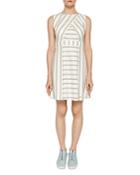 Ted Baker Colour By Numbers Tee Striped Dress