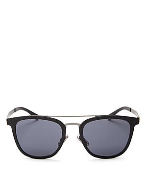 Hugo Boss Square Aviator Sunglasses, 52mm