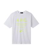 A.p.c. Mike Organic Cotton Logo Graphic Tee