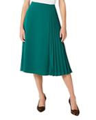 Hobbs London Keziah Pleated Midi Skirt