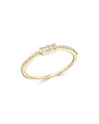 Bloomingdale's Diamond Baguette Ring In 14k Yellow Gold - 100% Exclusive