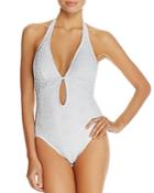 Kate Spade New York Plunge One Piece Swimsuit