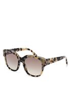 Stella Mccartney Falabella Chain Square Sunglasses, 54mm