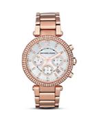 Michael Kors Women's Mother Of Pearl Embellished Watch, 39mm