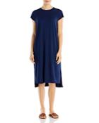 Eileen Fisher Cap Sleeve High Low Dress - 100% Exclusive