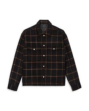 The Kooples Wool Blend Checked Jacket