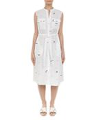 Ted Baker Colour By Numbers Xxena Embroidered Shirt Dress