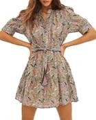 Ba & Sh Jasmine Printed Shirt Dress
