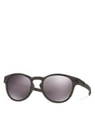 Oakley Polarized Latch Woodgrain Sunglasses