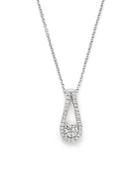 Diamond Solitaire Pendant Necklace In 14k White Gold, .55 Ct. T.w. - 100% Exclusive