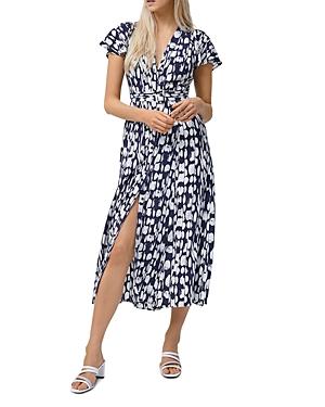 French Connection Islanna Printed Midi Dress