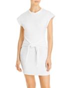 Lini Janelle Tie-front Sweatshirt Dress - 100% Exclusive