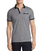 Ted Baker Pedro Striped Regular Fit Polo Shirt - 100% Exclusive