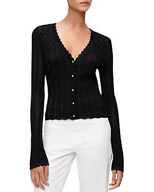 Maje Mimoselle Cropped Sweater