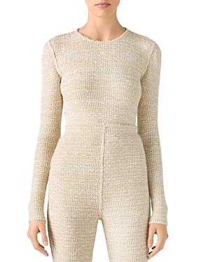 St. John Stretch Boucle Top