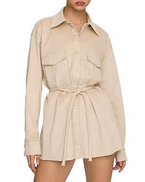 Good American Belted Shacket