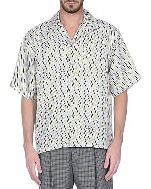 Marni Printed Silk Camp Shirt