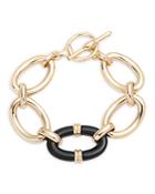 Lauren Ralph Lauren Two Toned Link Bracelet