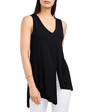 Vince Camuto Asymmetric V Neck Top