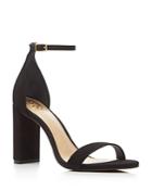 Vince Camuto Mairana Perforated Ankle Strap High Heel Sandals
