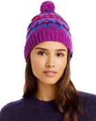 Rag & Bone Fair Isle Knit Wool Beanie