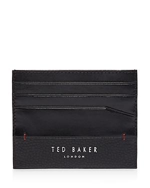 Ted Baker Slippry Leather Grain Card Case