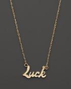 Lana Jewelry Mini Luck Signature Necklace