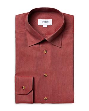 Eton Flannel Slim Fit Dress Shirt