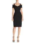 Adrianna Papell Cold-shoulder Sheath Dress - 100% Exclusive
