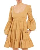 Cinq A Sept Rose Tiered Mini Dress