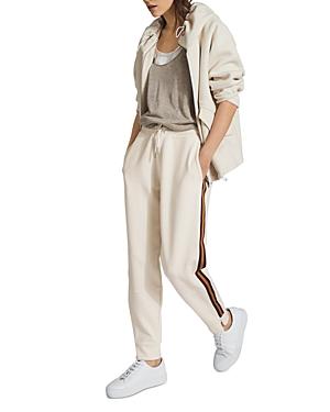 Reiss Danica Side Stripe Jogger Pants