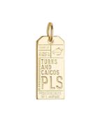 Jet Set Candy Pls Turks And Caicos Luggage Tag Charm