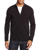 The Men's Store At Bloomingdale's Donegal Half Zip Cashmere Sweater